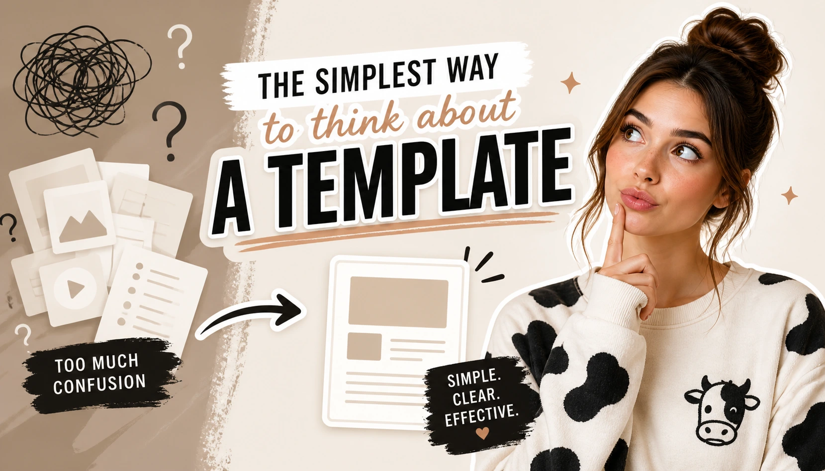 The Simplest Way to Think About a Template
