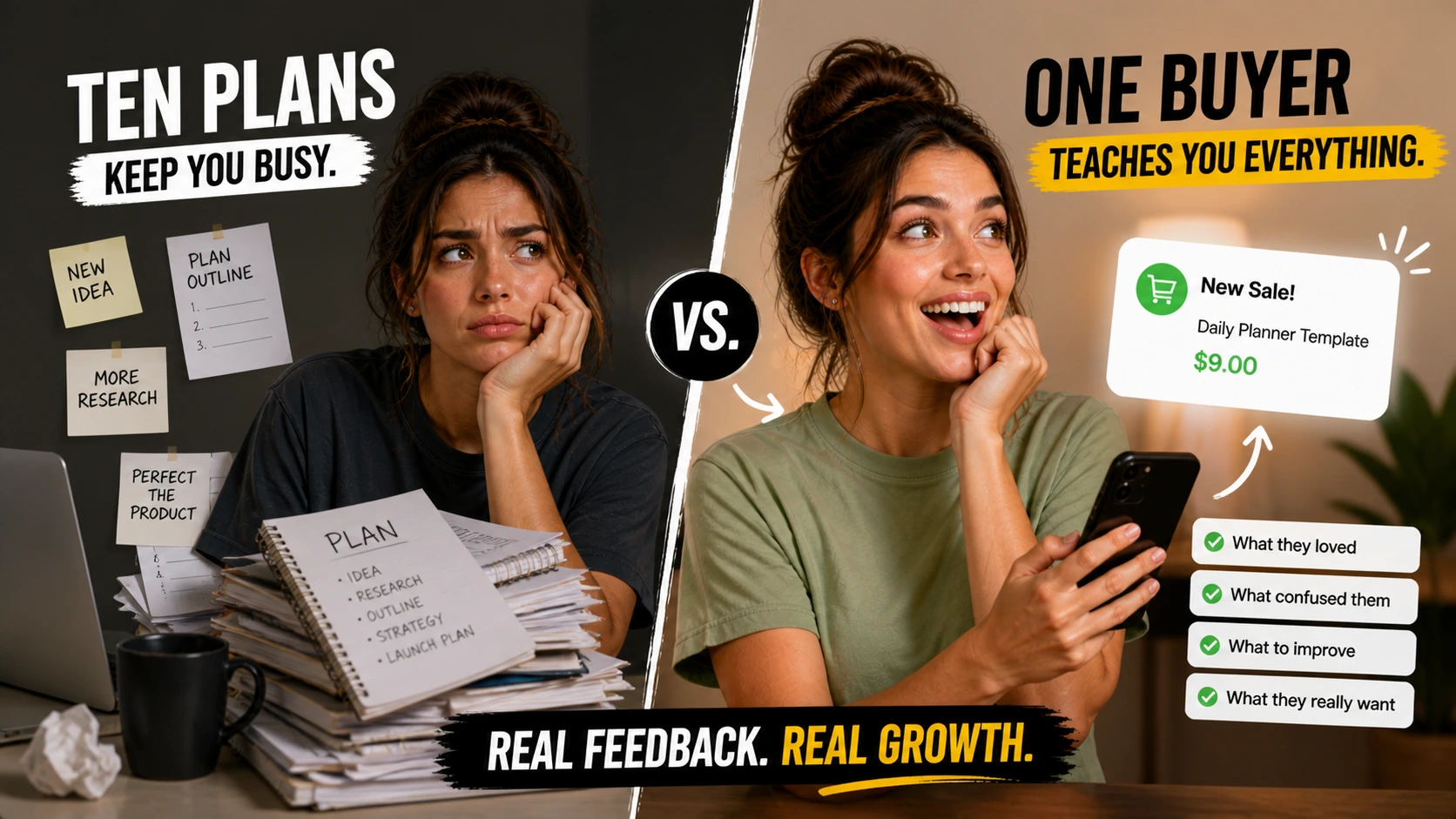 One Buyer Teaches More Than Ten Plans