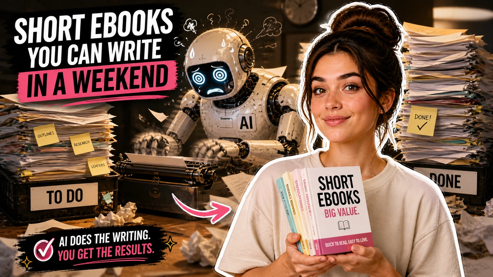 Short Ebooks You Can Write in a Weekend Using AI