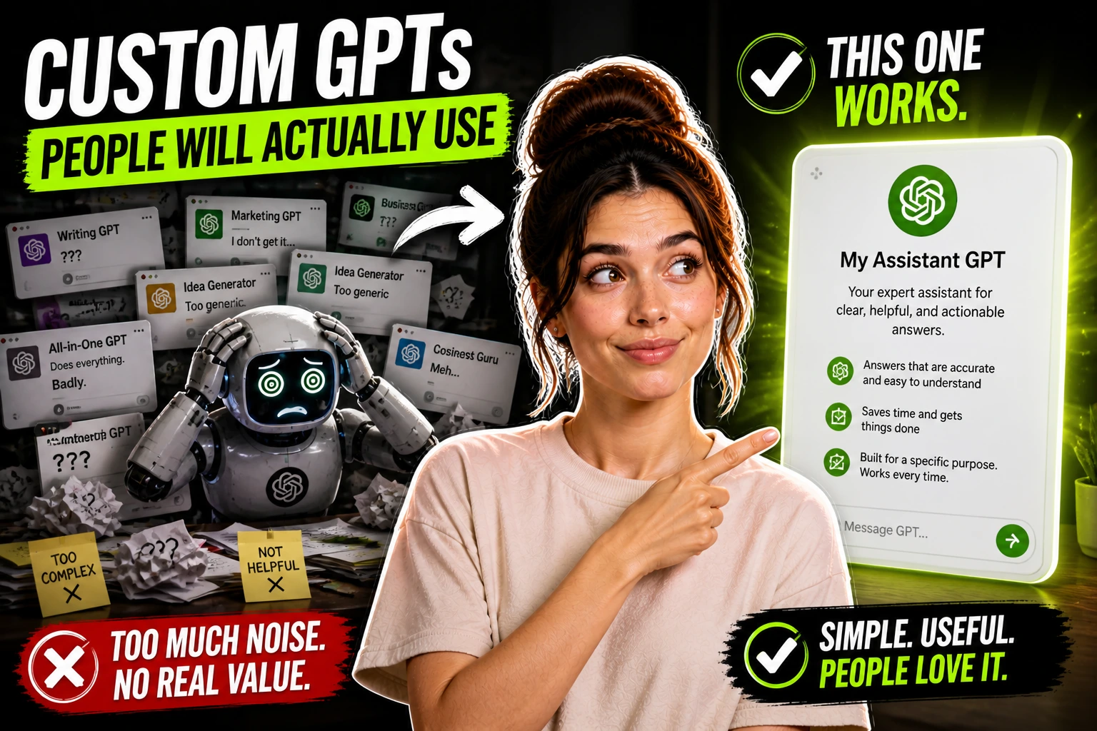 Custom GPTs People Will Actually Use
