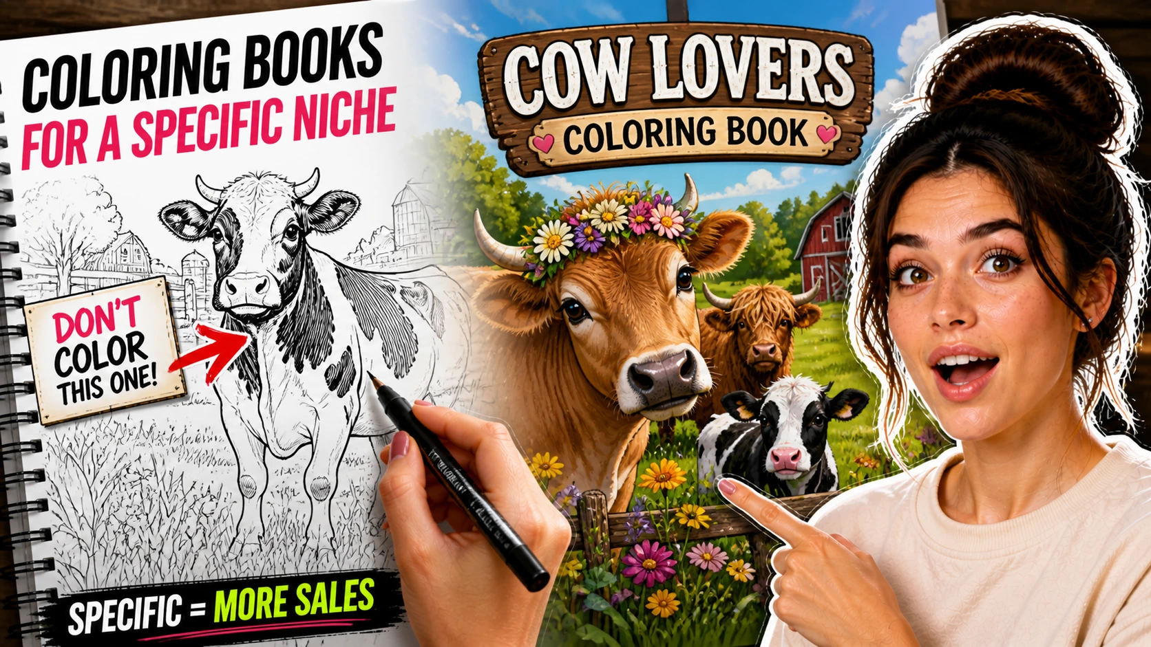 Coloring Books for a Specific Niche You Can Make with AI